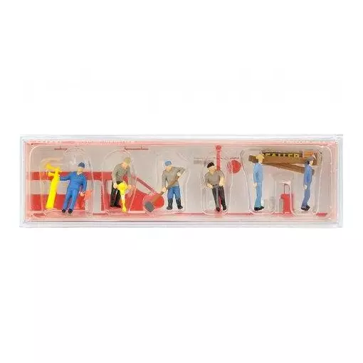 Poseurs de voie avec accessoires - HO 1/87 - FALLER 151621