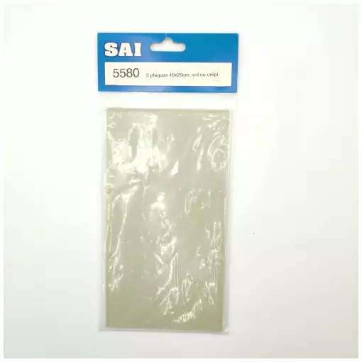 Kit of 2 plates of floor or plaster of dimensions 10 * 20 cm