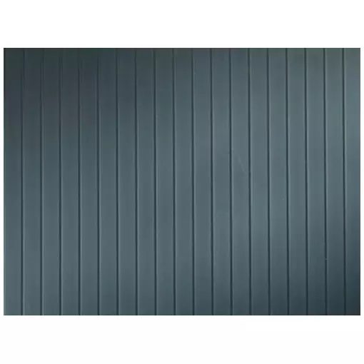 lot de 2 plaques de toit style toit en tôle AUHAGEN 52235 HO TT - 100 x 200 mm