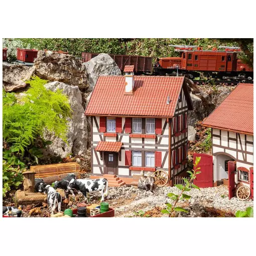 Country house with timber framing POLA G 330779 - G 1 : 22.5 - EP II