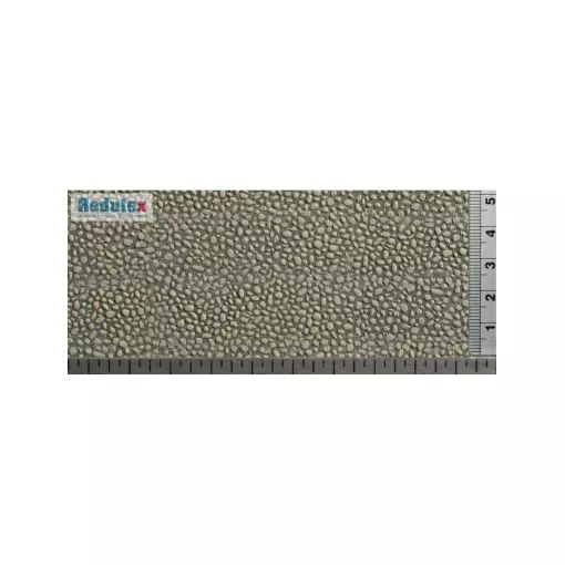 Redutex Decorative Plate 087CR111 - HO : 1/87 - Grey paving stone
