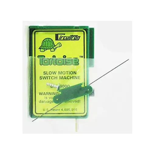 Set of 6 TORTOISE slow motion switch motors
