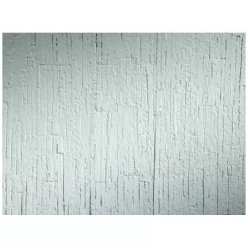 lot de 2 plaques - béton apparent AUHAGEN 52234 HO TT - 100 x 200 mm