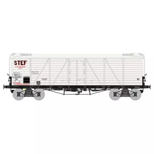 Reconstructed FRIGO TP wagon, SNCF STEF ice traps