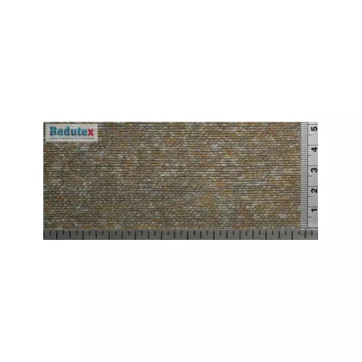 Decorative plate Redutex 148BL124 - N 1/160 - Stone block