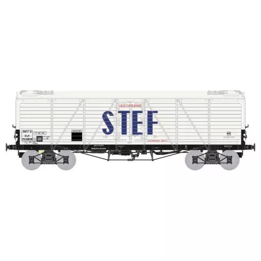 Wagon TP FRIGO Reconstructed, SNCF STEF ice traps with blue letters