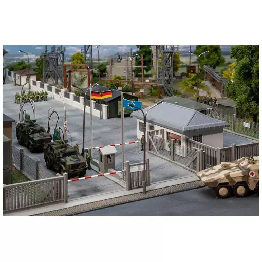 Bâtiment de garde militaire - HO 1/87 ème - Faller 144102