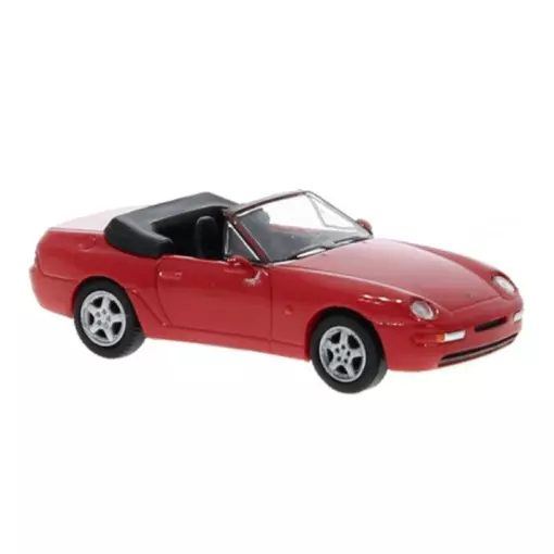 Voiture Porsche 968 cabriolet PCX 870180 - HO 1/87 - rouge