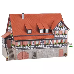 Auberge rurale "Linde" Faller 191772 - HO : 1/87 - EP II - 195 x 152 x 141 mm
