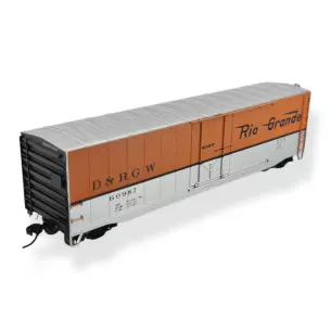 Wagon couvert Rio Grande 60987 RIVAROSSI HR6583D - D&RGW - HO 1/87 