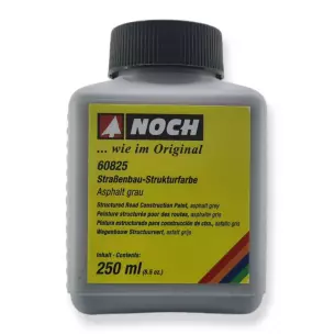 Peinture pour route - Gris Asphalte NOCH 60825 - 250 ml