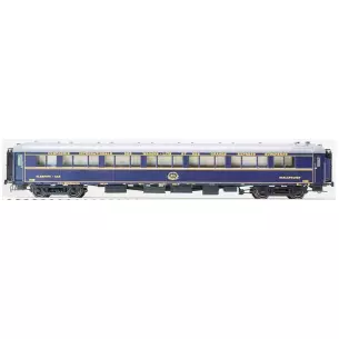 CIWL WL Zo passenger car with 1956 blue livery and monogram n° 2725