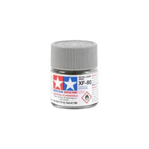 Peinture pour maquette Tamiya 81780 - Gris Royal Mini XF-80