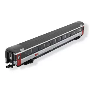 Voiture EuroCity de type Bpm des CFF - TRIX 18443 - N 1/160e