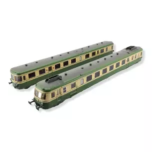 RGP X 2700 SNCF railcar - Green and yellow livery