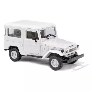KIT Toyota Land Cruiser J4 livrée blanc Busch 60217 - HO : 1/87