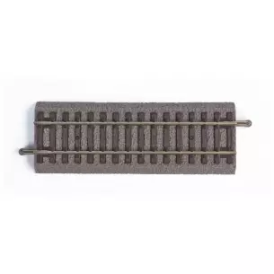 Rail droit avec ballast voie A de 119 mm