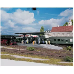 Quai de Gare Burgstein PIKO 61821 - HO 1 : 87 - 263 x 77 x 67 mm