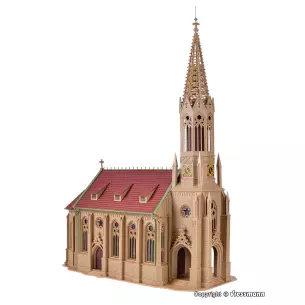 Église de la ville de Stuttgart-Berg VOLLMER 43739 - HO 1/87