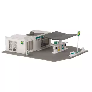 Une Station Service BP, Boutique et garage MKD 2023 - HO 1/87