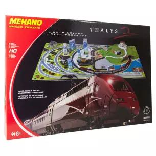 Train starter set with Mehano T365 scenery mat - HO : 1/87
