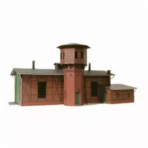 Shed for 1 locomotive with water tower