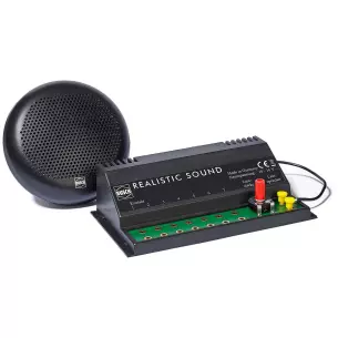 Module digital Busch 5781 Sonorisation de cloches - Livrée noire avec interrupteur