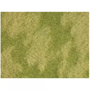 lot de 2 Tapis "prairie naturelle" Natur+ NOCH 07472 - HO 1/87 - 250 x 250 mm