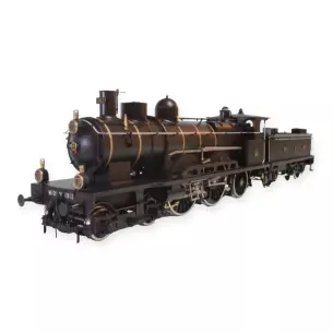 Locomotive à Vapeur MIDI 221-1912 Atlantic DCC SON - FULGUREX 2659/5 - O 1/43