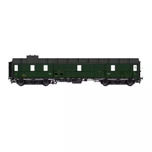 Fourgon à bagages DR 28 Dmyp Lenz 41252-30 - O : 1/45 - SNCF - EP III