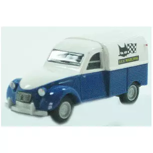 Voiture Citroën 2 CV fourgonnette "S.E.V MARCHAL"