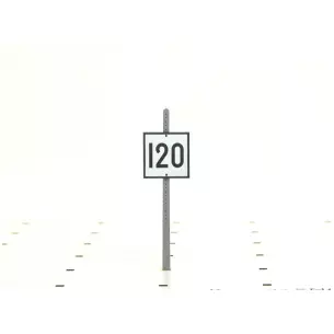TIV "120" arrivée de limitation à 120km/h  BOISMODELISME 115032 - HO 1/87 - SNCF
