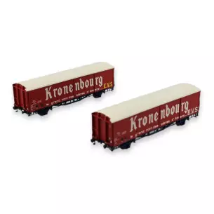 Set wagons de marchandises Trains160 16036 - N 1/160 - SNCF