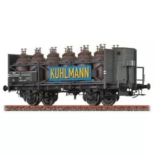 Wagon Pot acid SZwf "Kuhlmann" BRAWA 49317 - SNCF - HO 1/87 - EP III