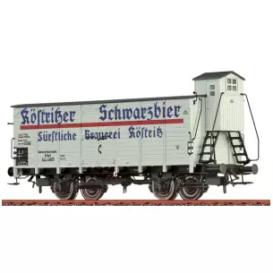 "Wagon Couvert G10 ""KÃ£â€“Stritzer Schwarzbier"" - Brawa"