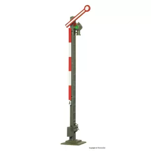 Signal accueil lumineux Viessmann 4530 1 aile Mât étroit - HO 1/87 -  H :103 mm