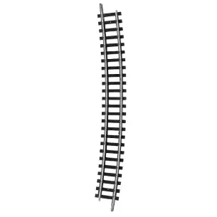 Rail courbe Minitrix R5 rayon 492,6 mm 15° - N : 1/160 - code 80 - 14918