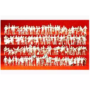 Personnages de différentes professions, 120 personnages à peindre