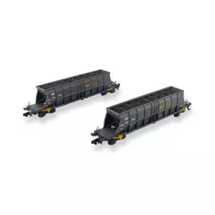 Pack 2 wagons trémies SIMOTRA Arnold HN6549 - N 1:160 - SNCF