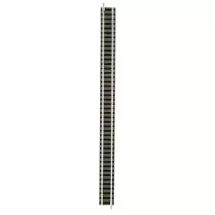 Rail droit avec ballast 222 mm Fleischmann 9100 - N : 1/160 - Code 80