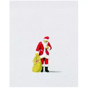 Père noël avec un sac de cadeaux