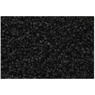 Ballaste moyen couleur cendres noirs - WOODLAND SCENICS B83 - 383 cm³