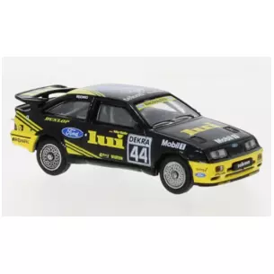 Voiture Ford Sierra RS 500 Cosworth, n°44, livrée noir et jaune BREKINA 19259 - HO : 1/87 -