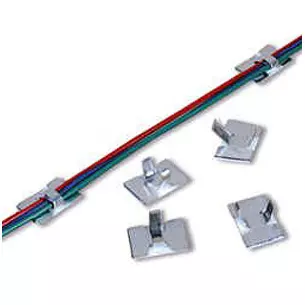 Pack de 6 clips pour câble