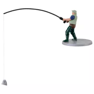 Animated fisherman