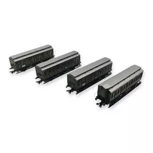 Set de 4 voitures à compartiment - Marklin 42046 - HO 1/87 - DB - EP III