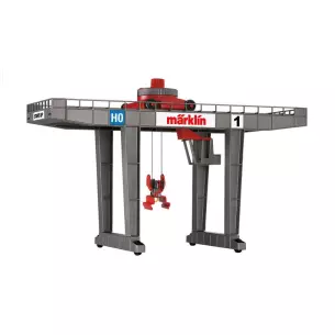 Terminal pour conteneurs - Pont-grue MARKLIN STARTUP 72452 - HO 1/87