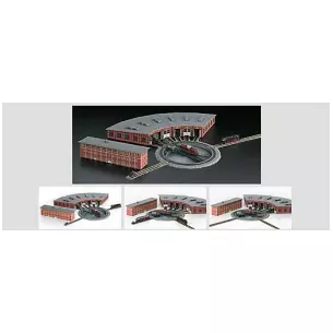 Swing bridge with accessories