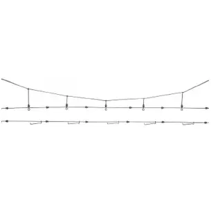 Structure transversale pour caténaire Sommerfeldt 188 - HO 1/87 - 0.7 mm