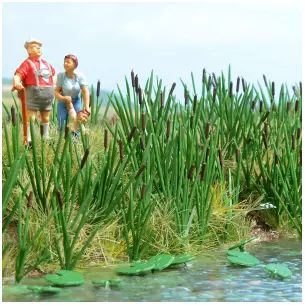 High green grass - HO 1/87 Buch 1256